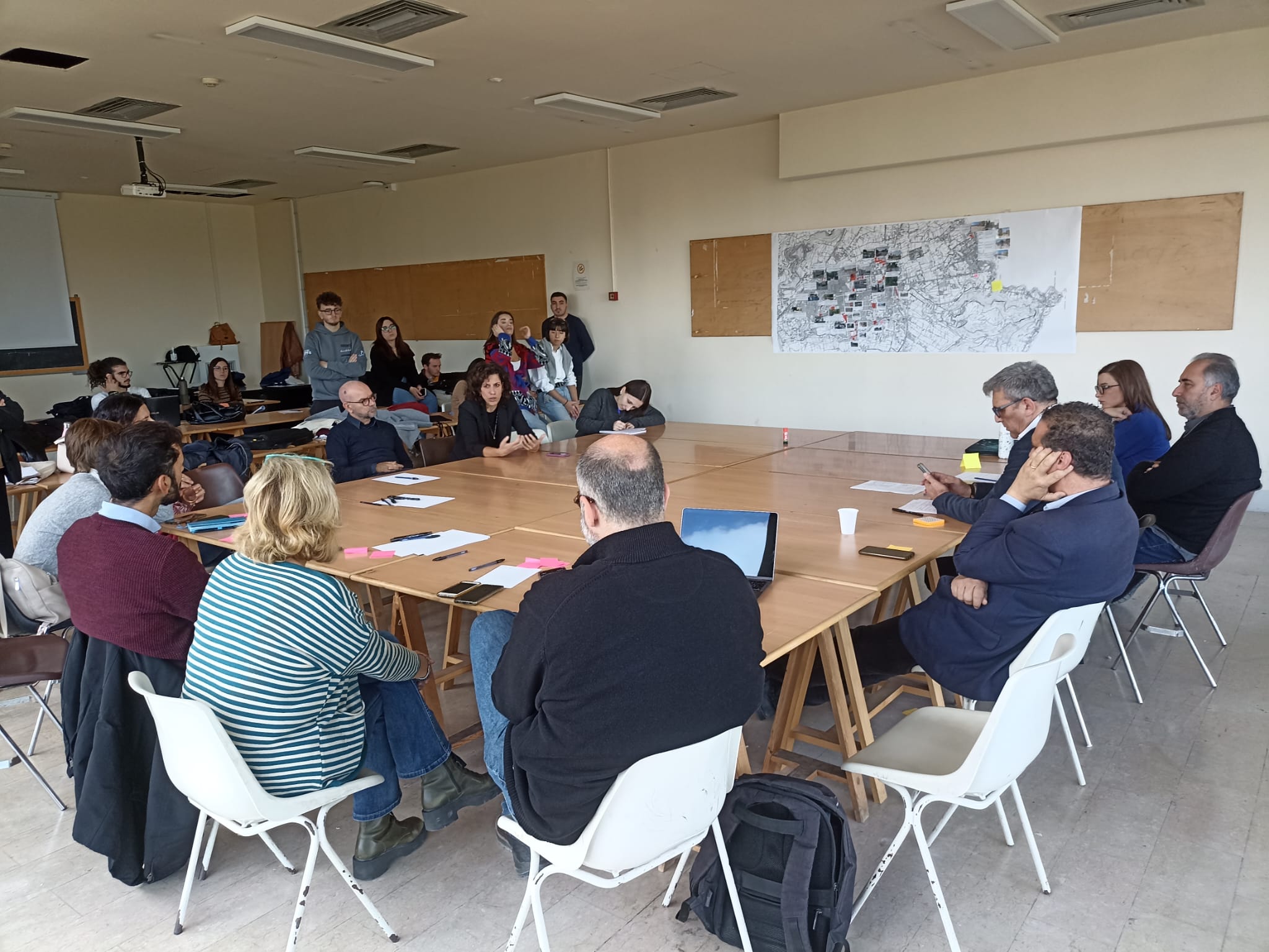 L'assessore Francesco Gurrado ed dipendenti dell'ufficio tecnico comunale relatori ad un seminario all’Università di Palermo per la rigenerazione degli spazi pubblici di Bagheria