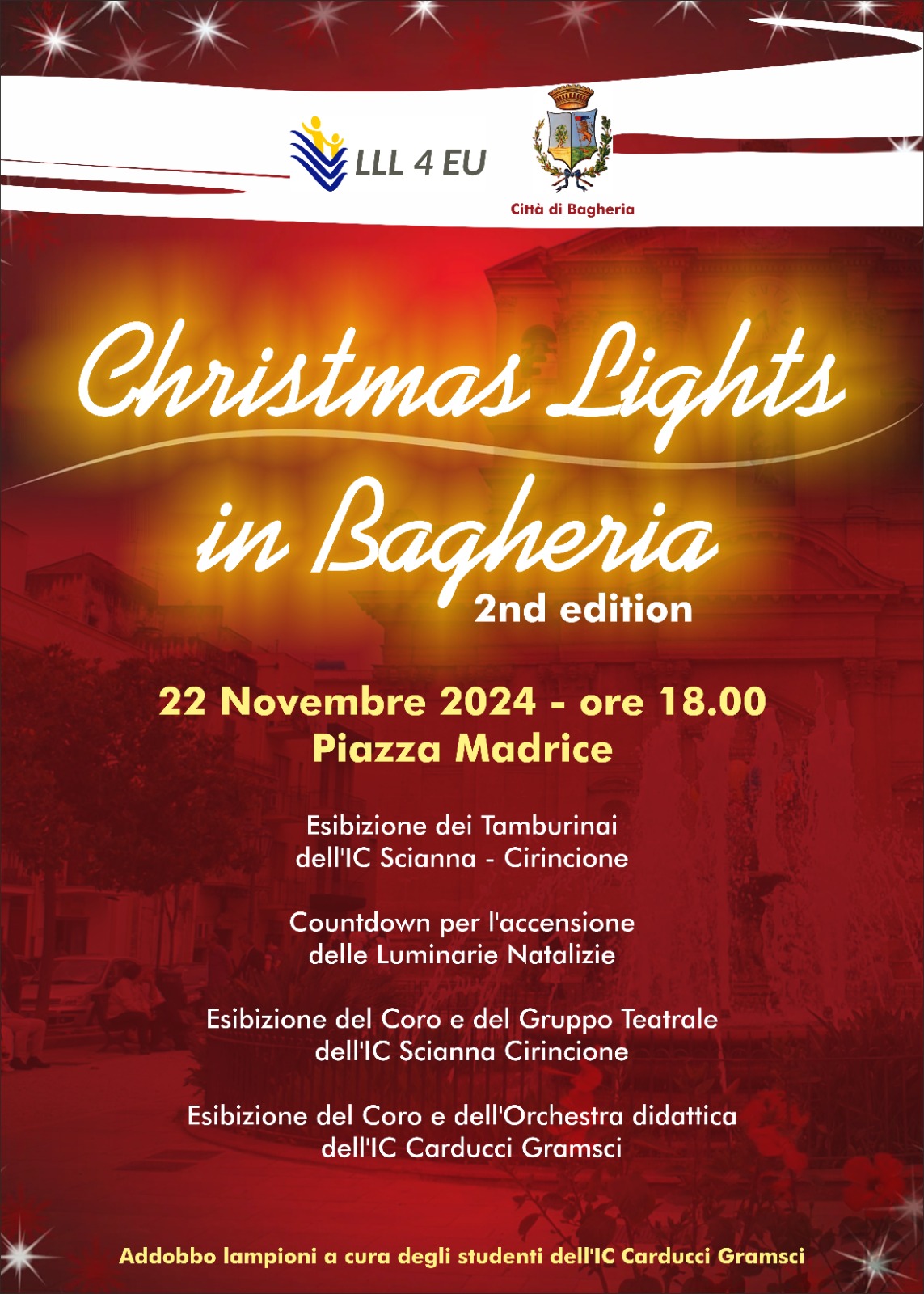 Bagheria si illumina a festa: torna Christmas Lights