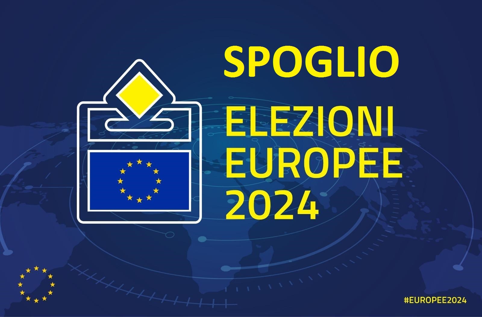Spoglio elezioni Europee 2024 in tempo reale