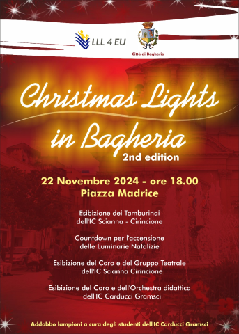  Seconda edizione dell’evento "Christmas Lights in Bagheria" promosso dall’Organizzazione No profit 'LLL4EU"