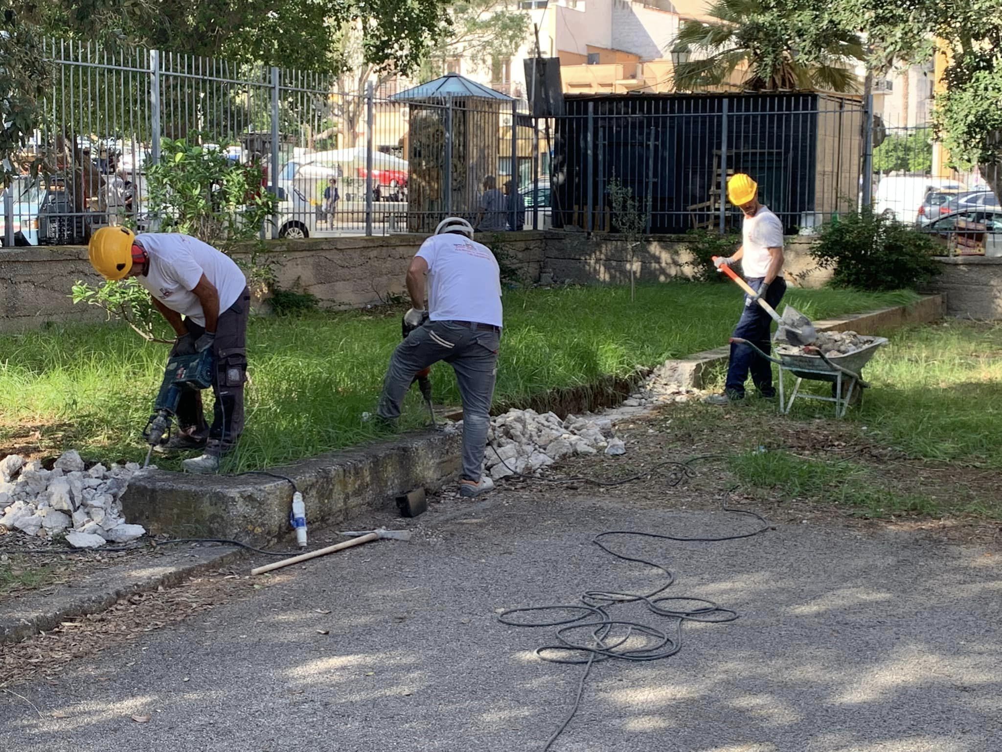 Inizia la riqualificazione dell’Atrio Scuola Cirincione: un nuovo spazio giochi per i bambini