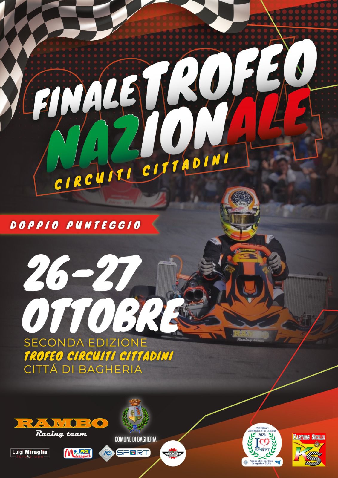 Bagheria si prepara a un weekend di motori con la finale del Trofeo Nazionale ACI Circuiti Cittadini.