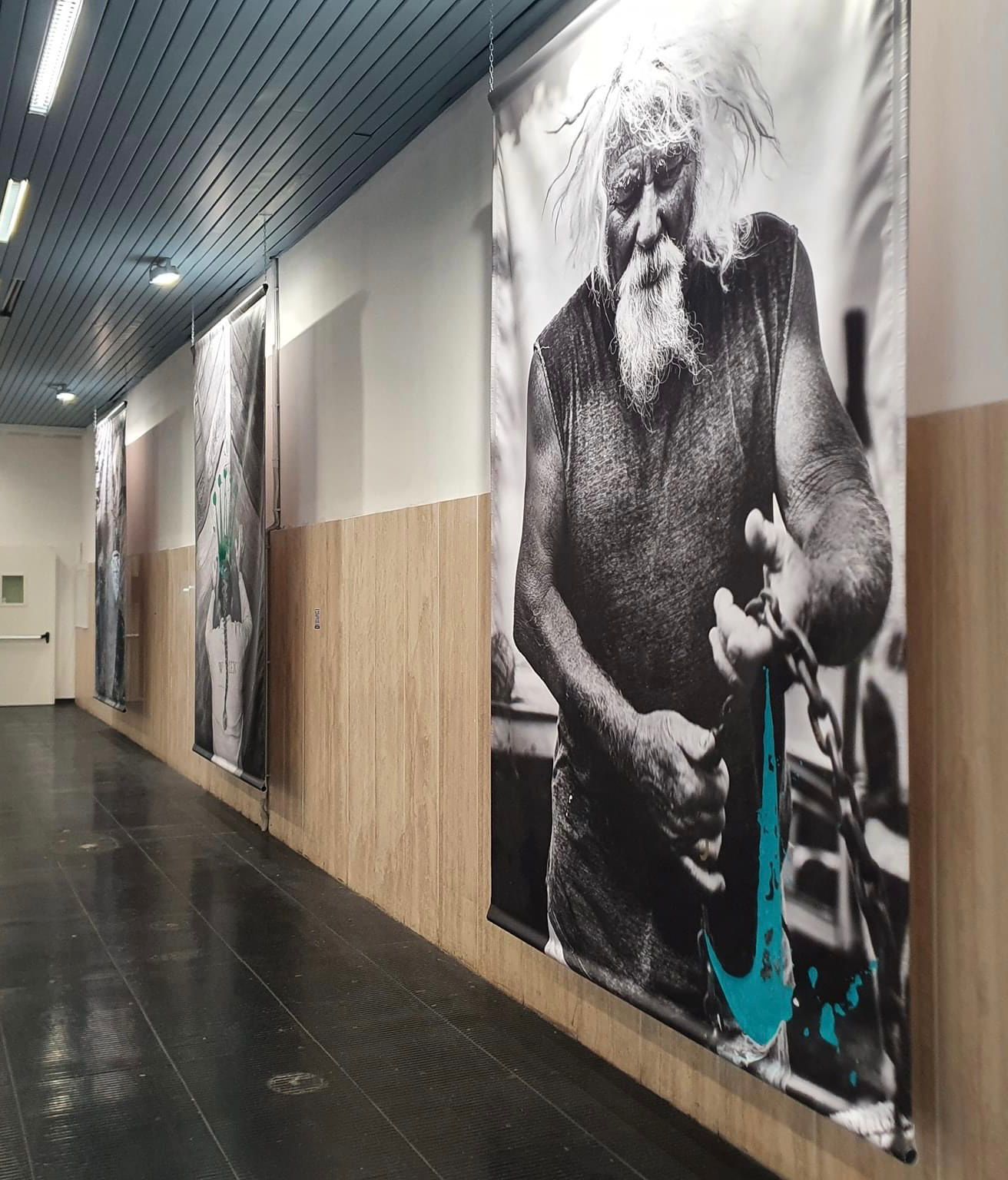 Inaugurata alla presenza dell'amministrazione comunale  la mostra degli artisti bagheresi Francesco Domilici e Arrigo Musti all'aeroporto di Palermo