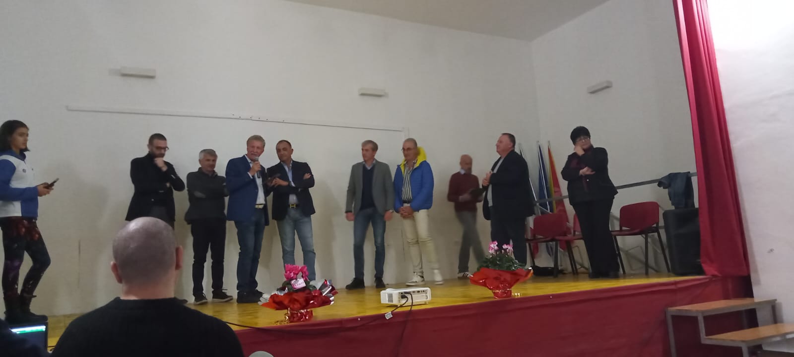 premiazione con il sindaco