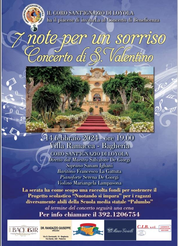 Concerto di beneficenza di San Valentino a Villa Ramacca