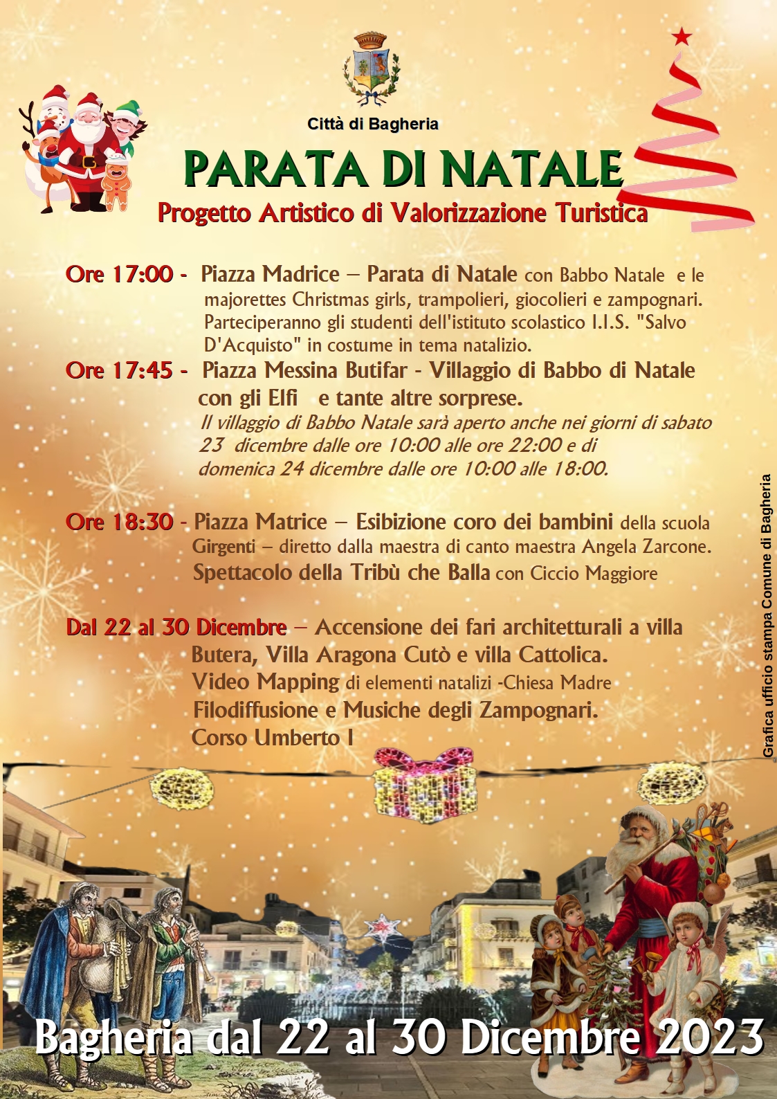 locandina parata di natale 2