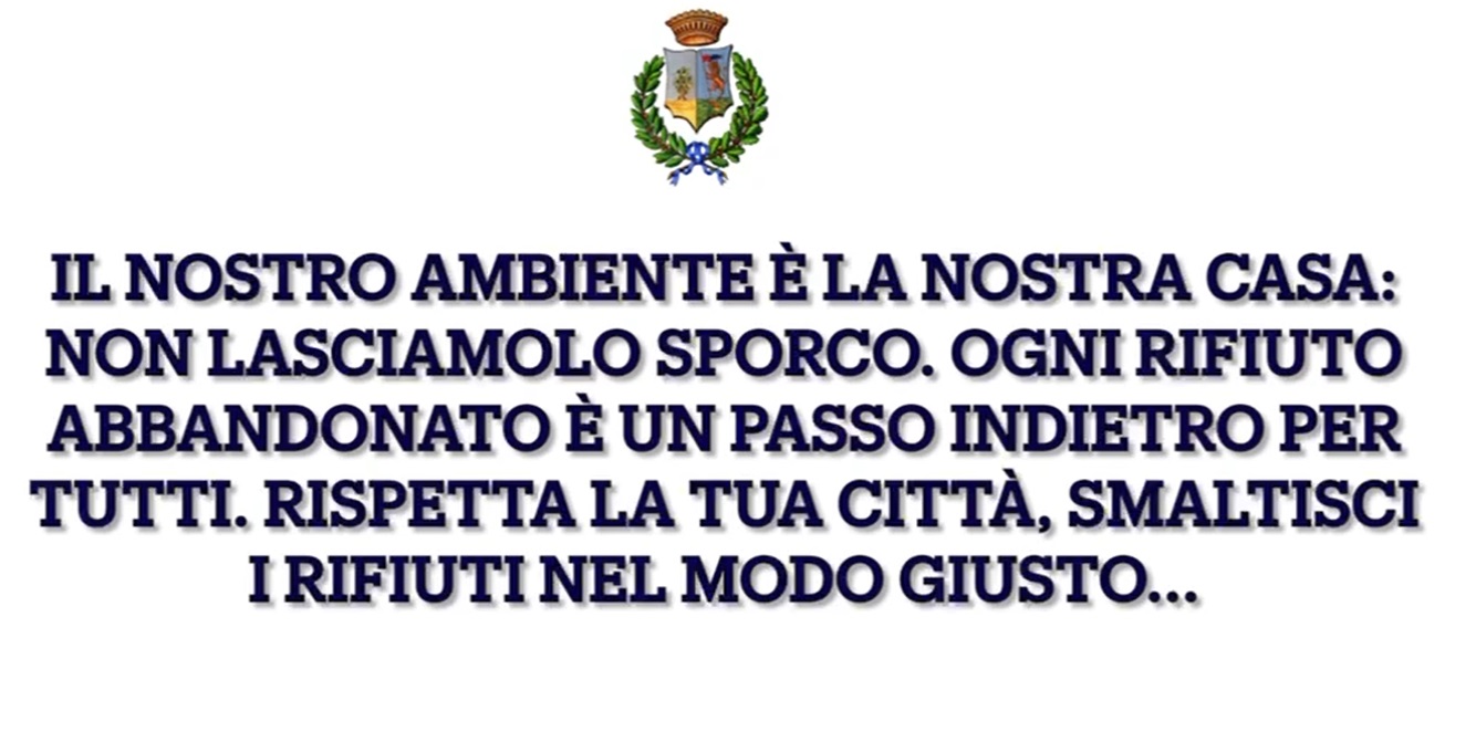 Bagheria contro l'abbandono dei rifiuti: campagna di sensibilizzazione con video sorveglianza