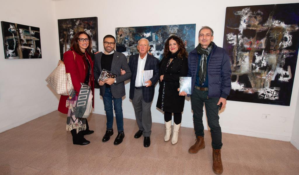 Inaugurata la mostra: “Il cuore della luce è nero. Pittura ed Alchimia nell’opera” di Marco Danese.” Al Centro d’Arte e Cultura “Piero Montana”.