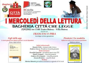 I Mercoledì della lettura Bagheria città che legge