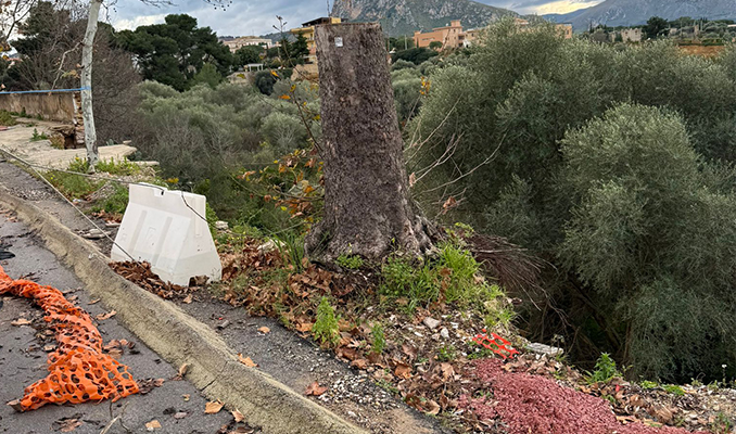 Si accelera sui lavori di ripristino del muro di corso Baldassarre Scaduto. Installati semafori temporanei per la sicurezza stradale