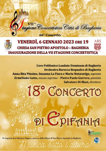 Grande concerto inaugurale per la vii stagione concertistica citta’ di bagheria.