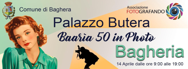 A villa Butera l'evento fotografico: “Baaria 50 in Photo”.