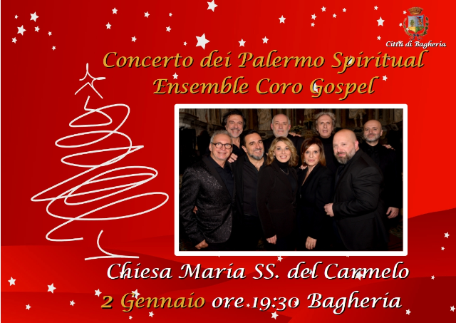 Concerto del coro gospel Palermo Spiritual Ensemble.