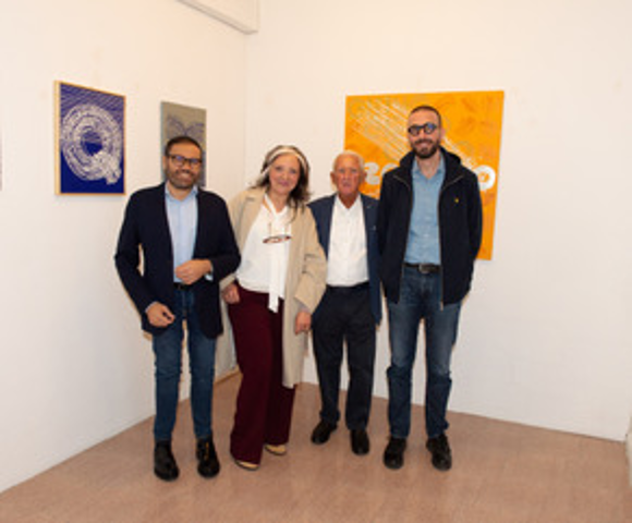 Inaugurazione mostra "Sensualità del segno" al Centro d'arte e cultura "Piero Montana".