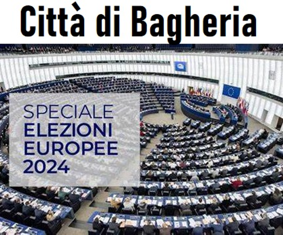 Elezioni Europee 8 - 9 giugno 2024.  Elezione dei membri del Parlamento Europeo spettanti all'Italia da parte dei cittadini dell'Unione Europea residenti in Italia.