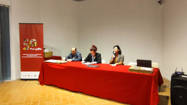  50° Museo Guttuso: "Racconti d'artista: studenti al museo" Oggi gli studenti del liceo artistico Guttuso di Bagheria hanno incontrato Michele Ducato