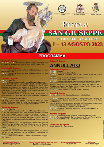 Festa di San Giuseppe: Il programma di Martedì 8 agosto Premio Negozi Storici, Quintezz Jazz e La Tribù che balla.
